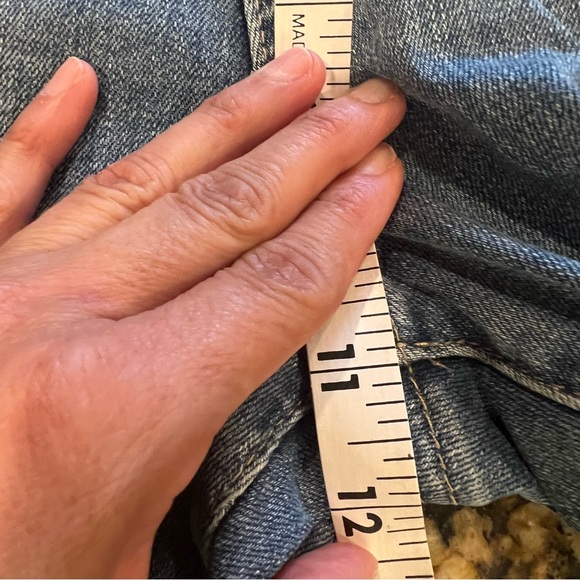 Adriano Goldschmied The Farrah Skinny Ankle Light Wash Raw Hem Jeans Size 32 - Picture 10 of 10